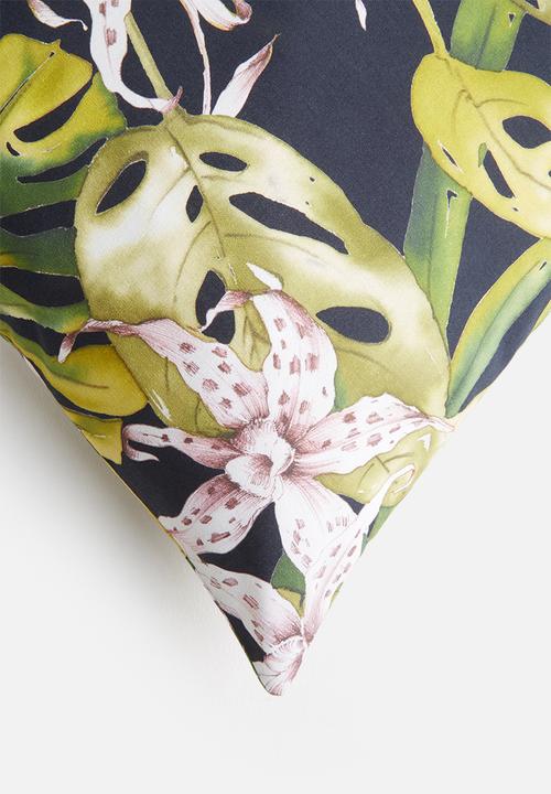 Hertex Haus - Borneo cushion cover - black