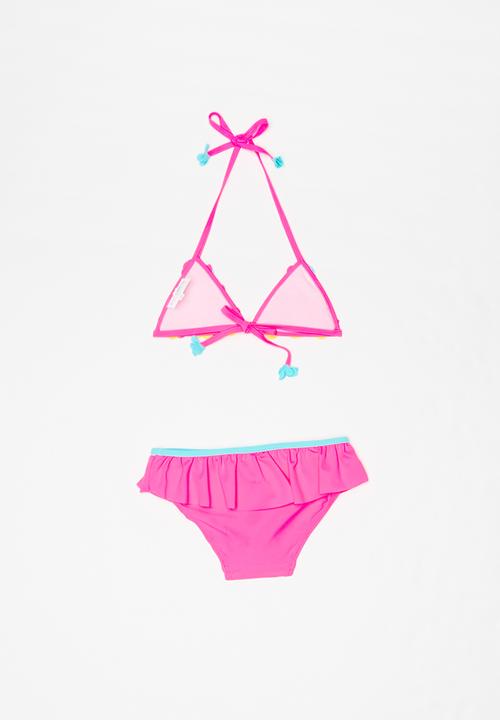 Pop Candy - Printed 2 piece bikini set - pink