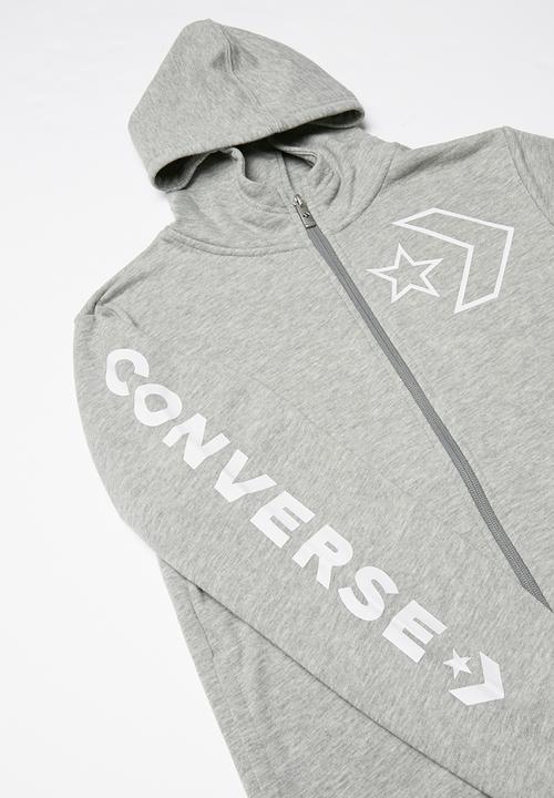 Converse - Cnvb outln star chev full zip - grey