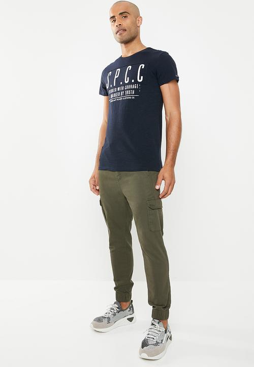 S.P.C.C - Haven T-shirt - navy 