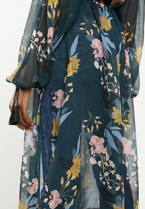 Superbalist - Maxi blouse with hi slit - multi