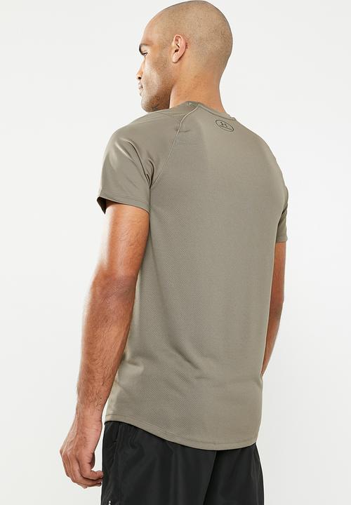 Under Armour - Mk1 short sleeve q2  printed tee - khaki