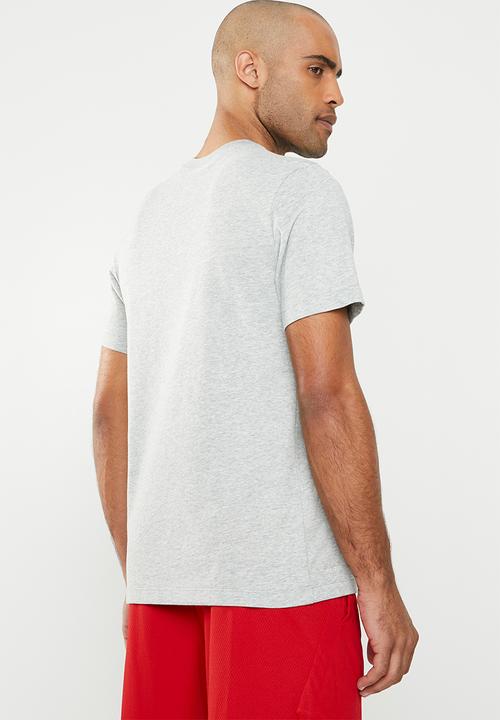 Nike - Nike dry verbiage tee - grey & black