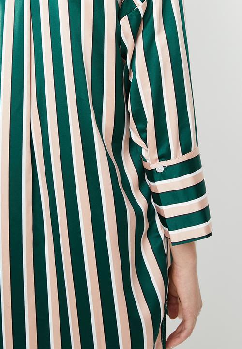 STYLE REPUBLIC - Oversized shirt - pale pink & green