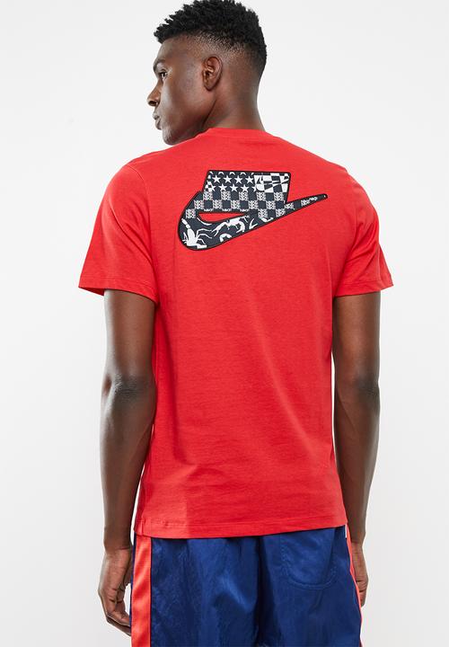 Nike - Nsw tee nsw 1 - red & black