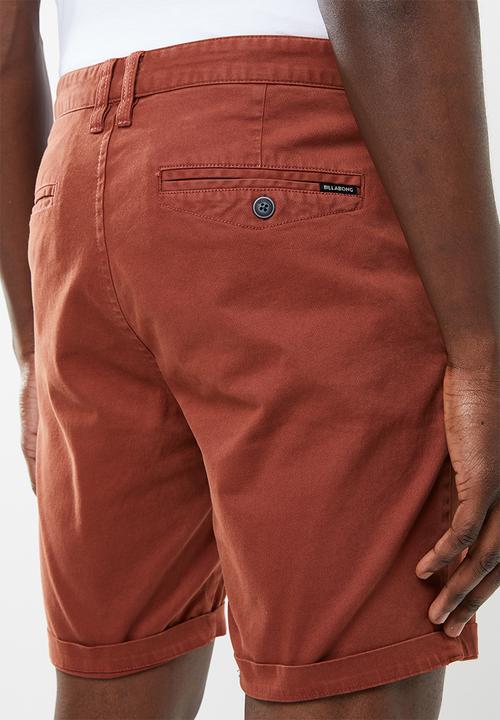 Billabong  - New order twill walkshort - brown