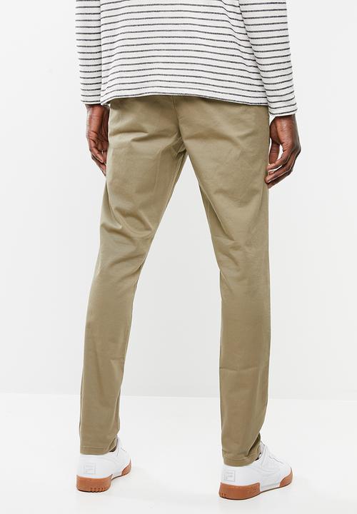 RVCA - A.t. dayshift elastic chino pant ii - beige