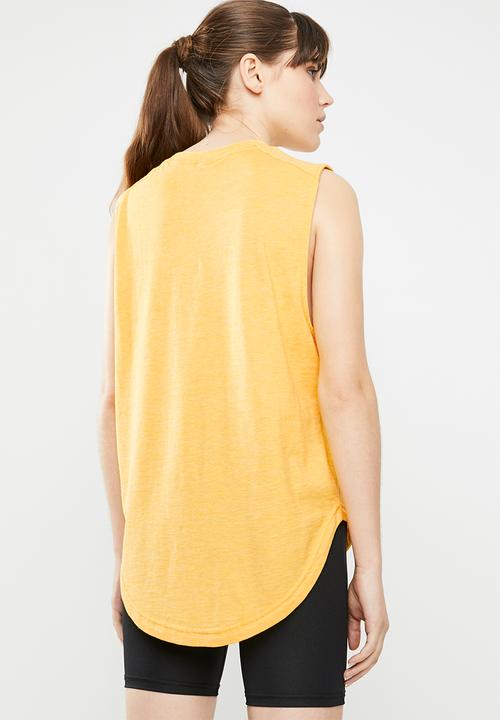 adidas Performance - Winners MT tank top - yellow 