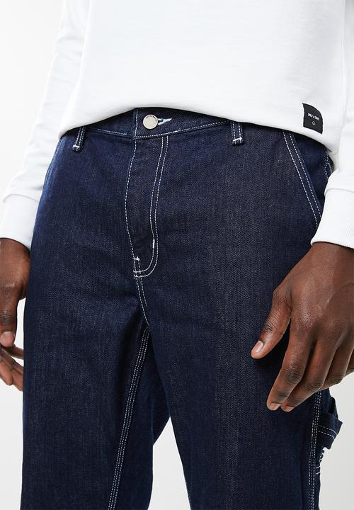 Superbalist - Regular fit tapered jeans - blue