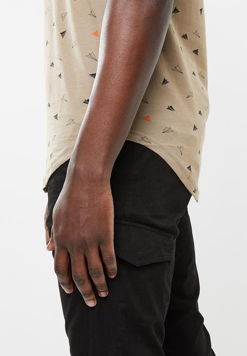 Only & Sons - Gene short sleeve tee - khaki