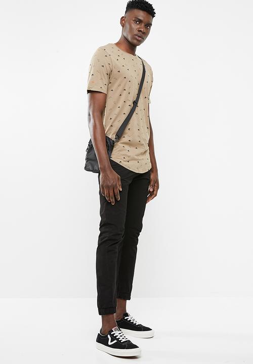 Only & Sons - Gene short sleeve tee - khaki