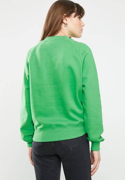 ONLY - Lotta longleeve o-neck sweat - green