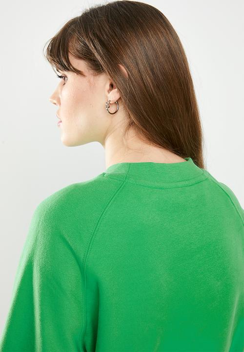 ONLY - Lotta longleeve o-neck sweat - green