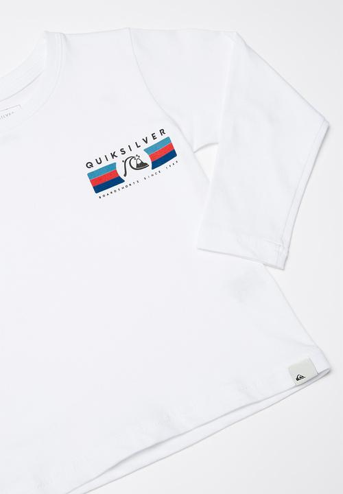 Quiksilver - Step up step down tee - white