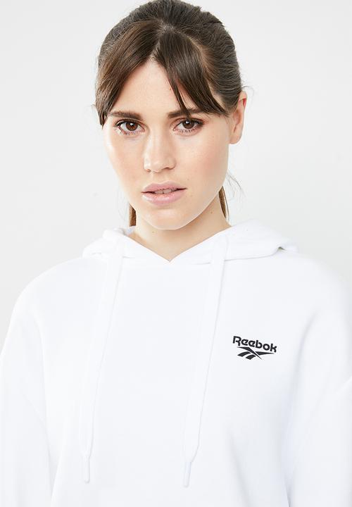 Reebok - CL v p hoodie - white