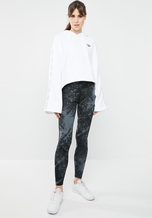 Reebok - CL v p hoodie - white