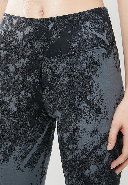 Reebok - Luxbold jacquard tight - black & grey 