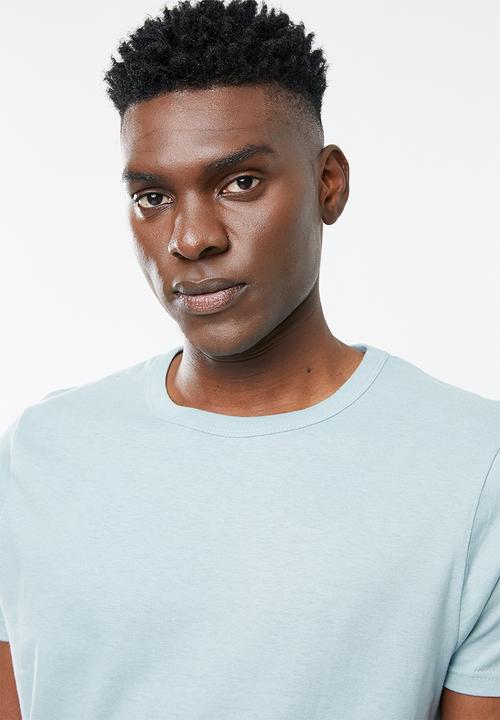 Brave Soul - Falcon crew neck tee - blue