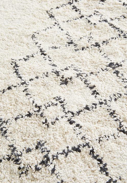 Sixth Floor - Ivy cotton tufted bath mat - cream