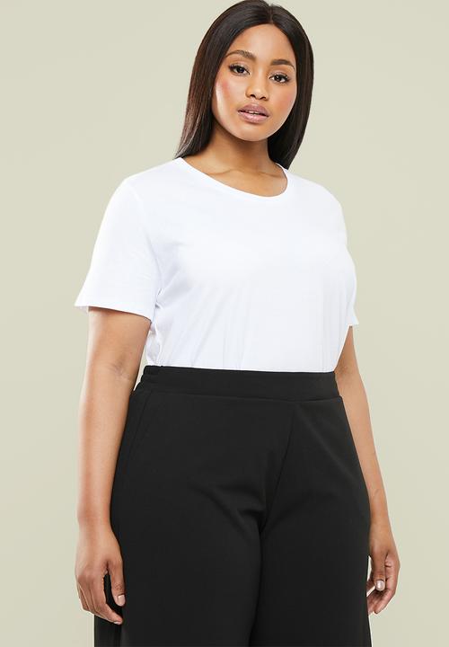 Superbalist - Scoop neck T-shirt - white