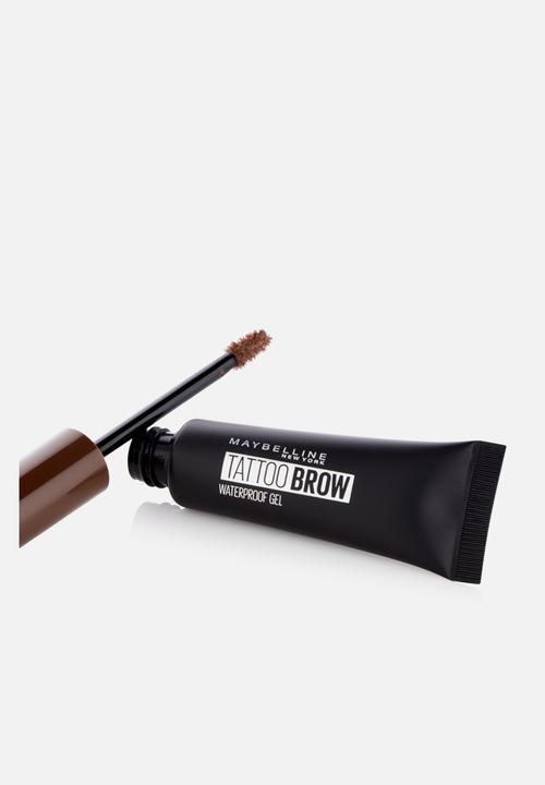Maybelline - Brow Tattoo Waterproof Gel - Chocolate Brown