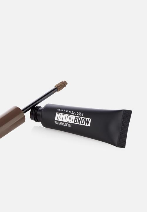 Maybelline - Brow Tattoo Waterproof Gel - Deep Brown