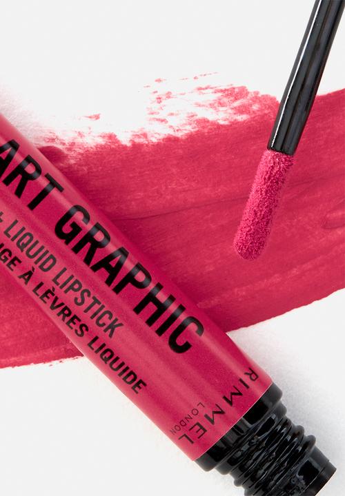 Rimmel - Lip Art Graphic Liner & Liquid Lipstick - Vibez
