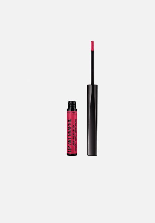 Rimmel - Lip Art Graphic Liner & Liquid Lipstick - Vibez