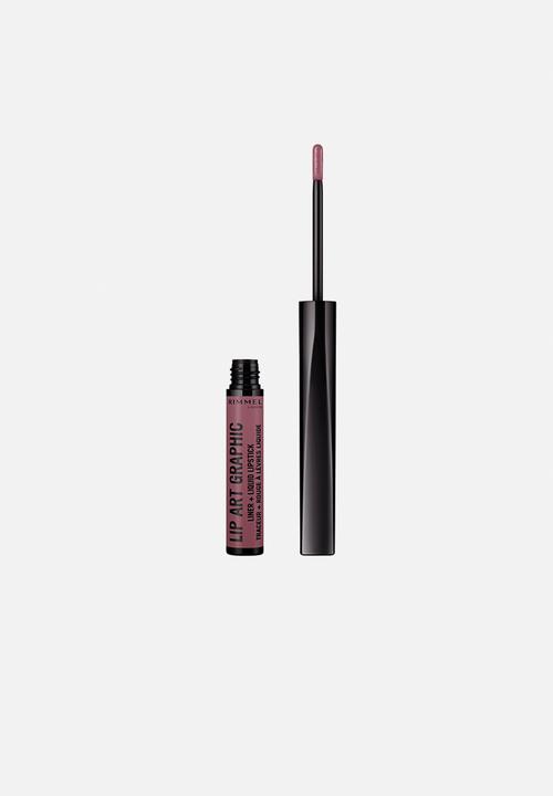 Rimmel - Lip Art Graphic Liner & Liquid Lipstick - Vandal