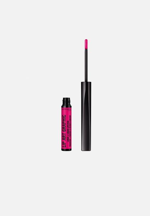 Rimmel - Lip Art Graphic Liner & Liquid Lipstick - Own Your Powder