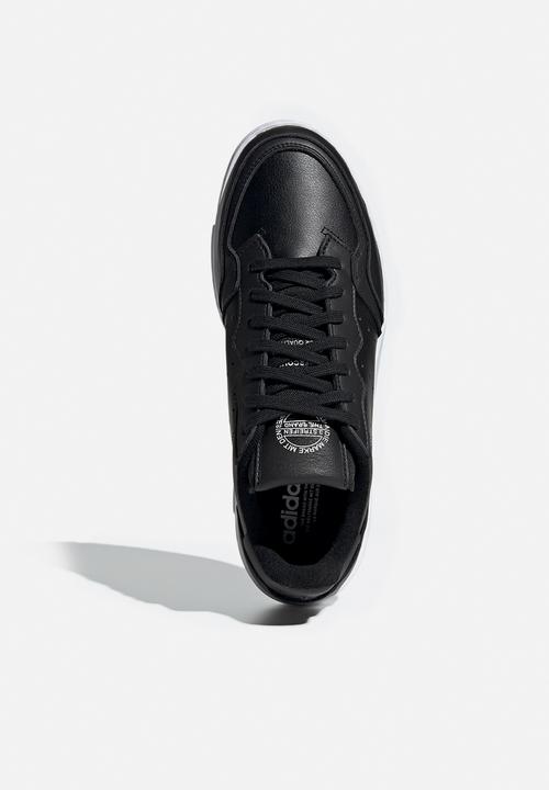 adidas Originals - Supercourt - core black / ftwr white