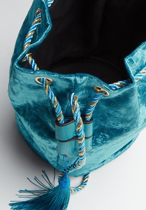 Superbalist - Blossom pouch bag - turquoise