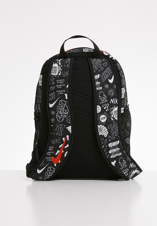 Nike - Nike Brasilia back pack - black & white