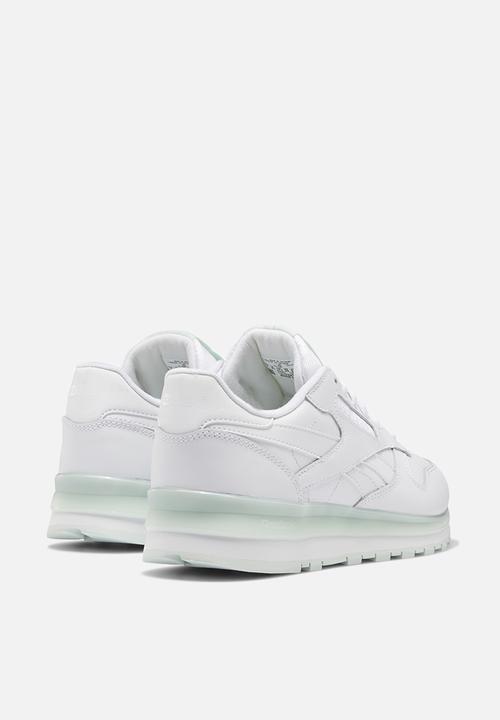 Reebok Classic - Cl lthr - white/emerald ice