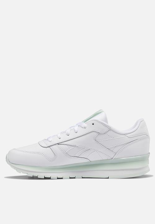 Reebok Classic - Cl lthr - white/emerald ice