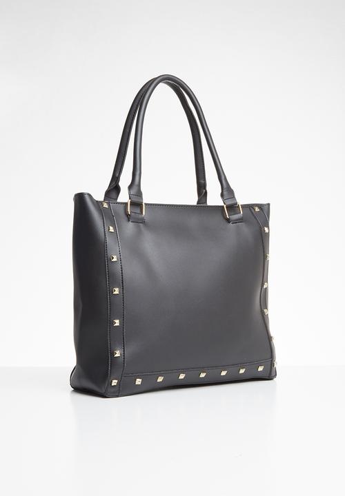 Superbalist - Stud detail handbag - black