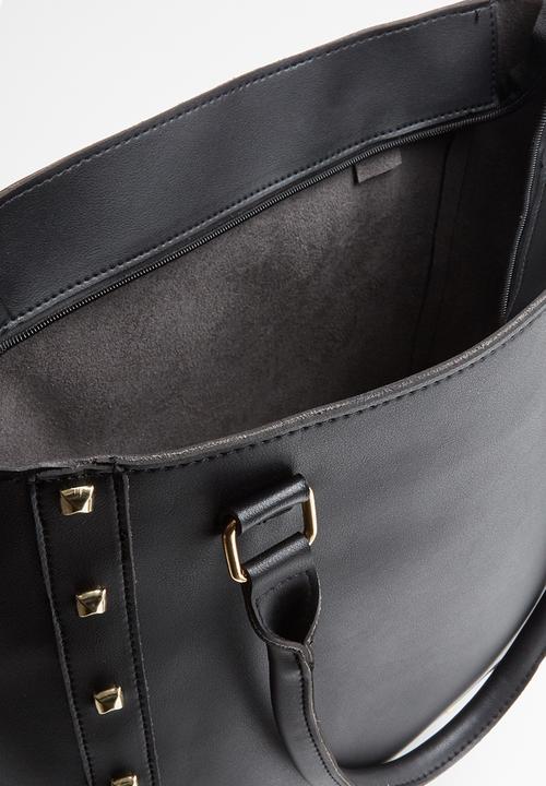 Superbalist - Stud detail handbag - black