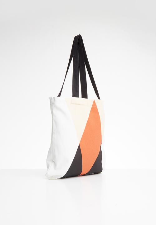 Superbalist - Geometric shopper bag - multi