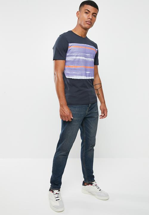 Only & Sons - Gilbert short sleeve tee - navy