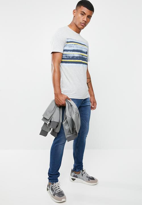 Only & Sons - Gilbert short sleeve tee - grey 