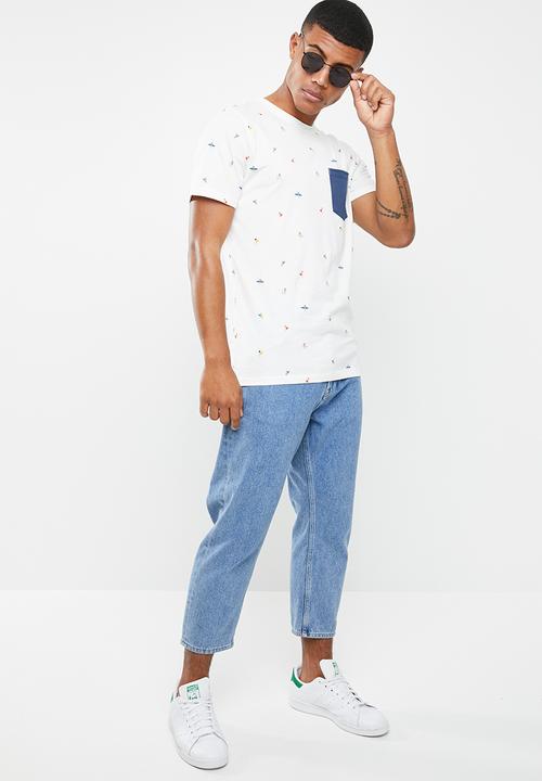 Jack & Jones - Hivaz short sleeve polo - white