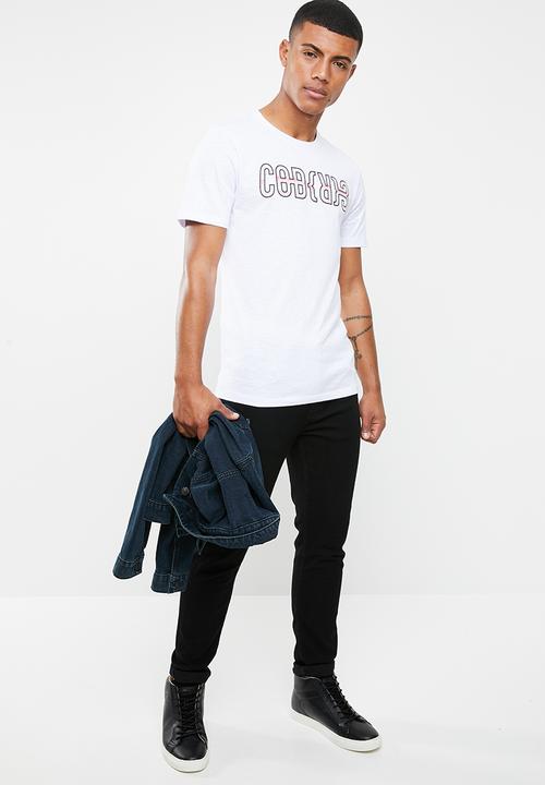 Jack & Jones - Odes short sleeve tee - white