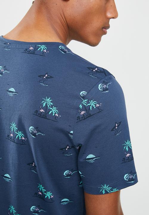 Jack & Jones - Hivaz short sleeve polo - navy