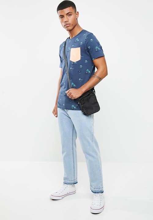 Jack & Jones - Hivaz short sleeve polo - navy