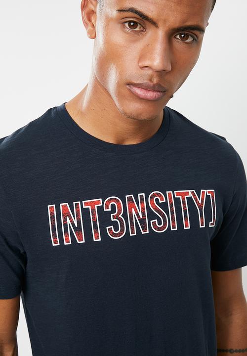 Jack & Jones - Odes short sleeve tee - navy