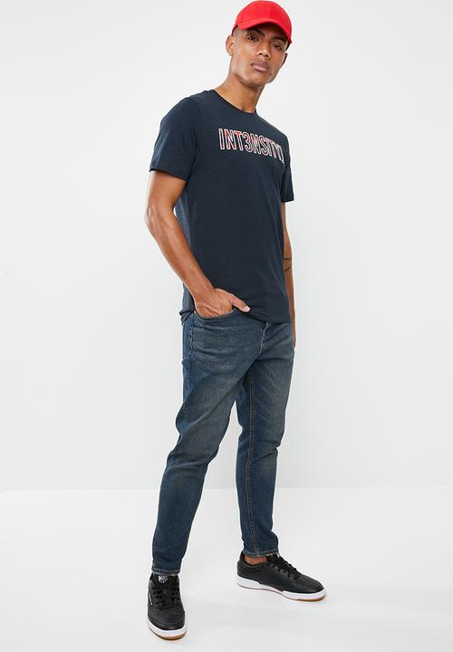Jack & Jones - Odes short sleeve tee - navy