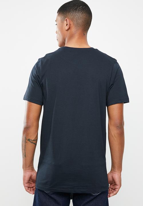 Jack & Jones - Howey short sleeve crew neck - navy 