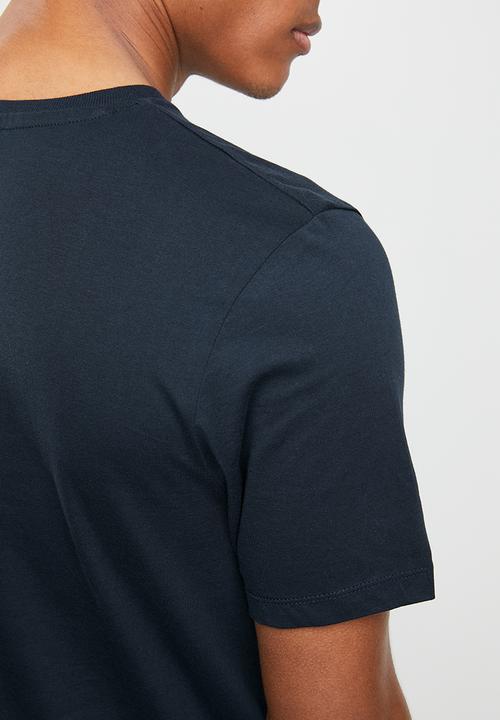 Jack & Jones - Howey short sleeve crew neck - navy 
