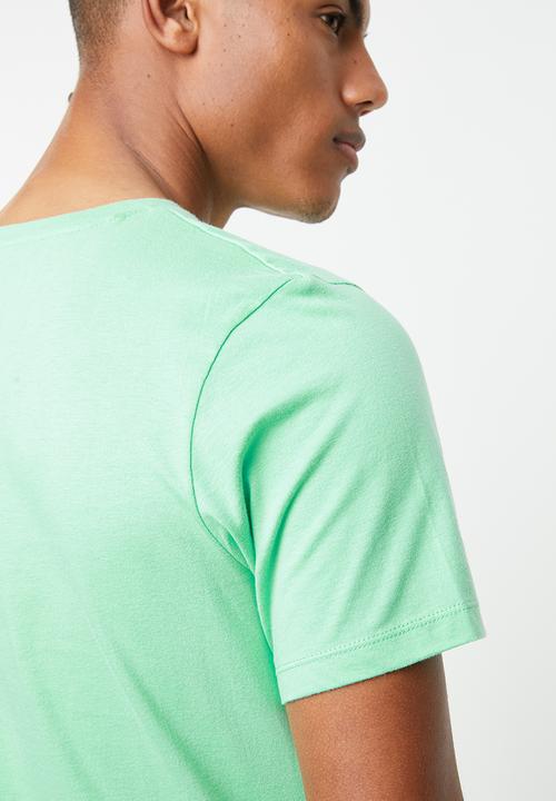 Jack & Jones - Howey short sleeve crew neck - green 