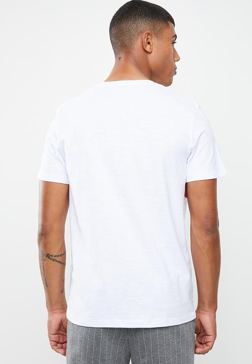 Jack & Jones - Ground short sleeve tee - white